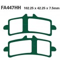 EBC Brakes EPFA Sintered Fast Street and Trackday Pads Front - EPFA447HH EBC Brakes EPFA Sintered Fast Street and Trackday Pads Front - EPFA447HH